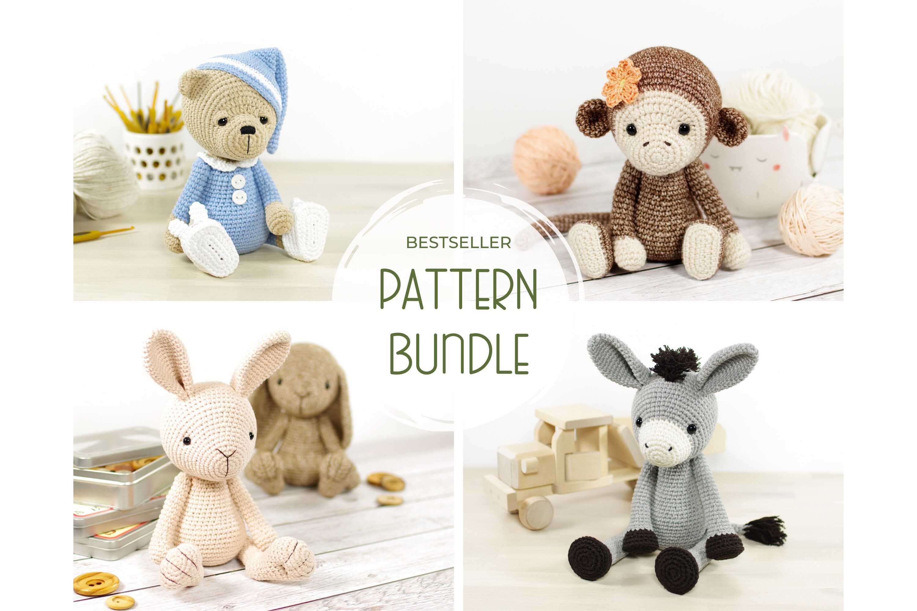 Amigurumi Crochet Patterns Graphic by kristitullus · Creative Fabrica