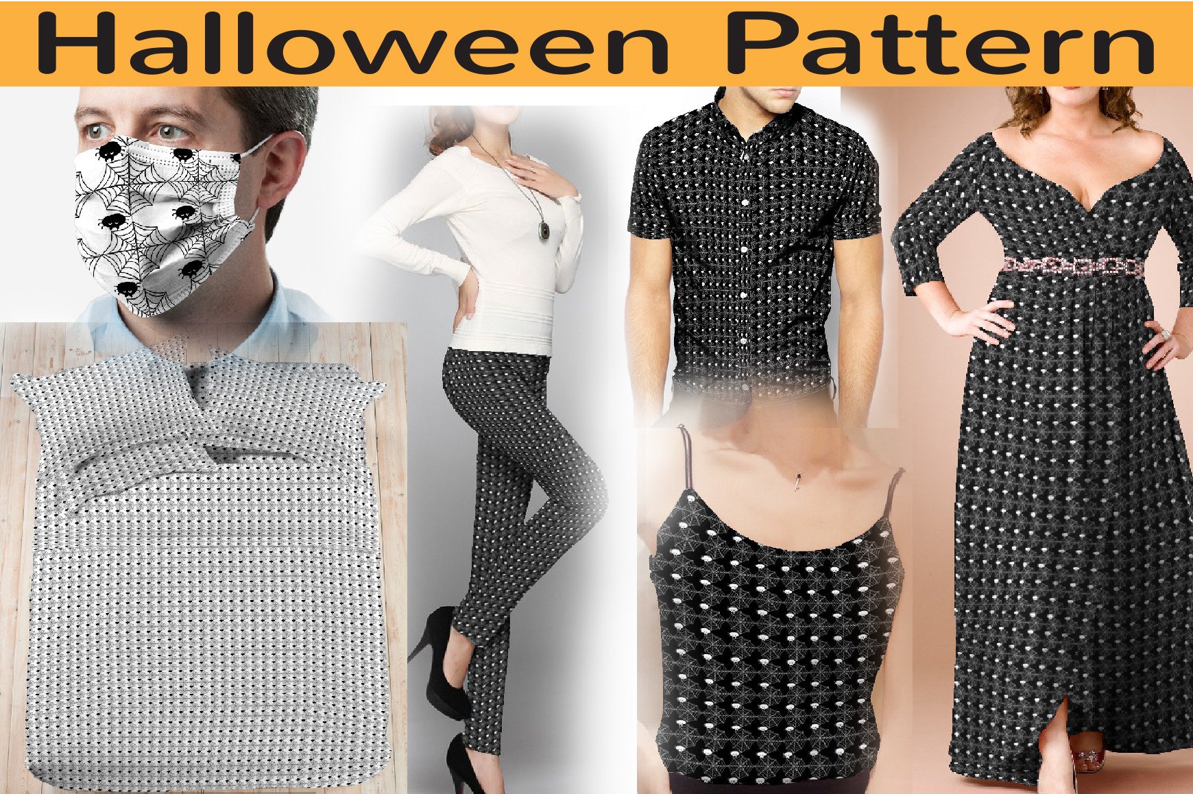 Eye-catching Halloween Pattern Graphic by RightDesign · Creative Fabrica